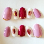 ニュアンスネイルBordeaux