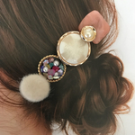 ハンドメイド♡ヘアクリップNo.08