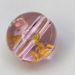 7.とんぼ玉ピンク  1.3cm