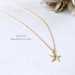 【14kgf】starfish necklace