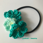 お花のヘアゴム