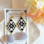 ★オルテガ＆ファーボール★ノンホールピアス