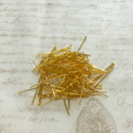 ゴールド色 Tピン 3㎝ 約25g 約100本
