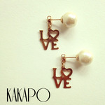 Cotton pearl × L♡VE pierce (NO.1307)