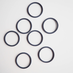 マットなフープ パーツ《ネイビー》23mm 4個