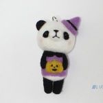パンダちゃんのハロウィン（ストラップ）