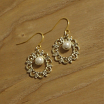 metal lace × cotton pearl