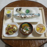 秋の定食☆未接着☆ミニチュアフード