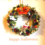 Halloween◇ハロウィンリース◇双子ジャックオランタン