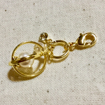 🍀サービス価格✨パールとビジューのファスナーチャーム