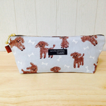 SALE ペンケース 【プードル、犬】メガネケースにも★