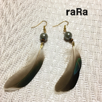 リアルフェザーピアス☆秋②