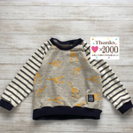  お気に入り2000感謝セール！[110]キリン柄♪ラフラグラントレーナー