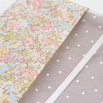 LIBERTY　リバティ　Claire-Aude 　クレアオード　ミックスカラー　手帳(A6サイズ対応)カバー&　文庫本サイズカバー　兼用タイプ◆ほぼ日手帳にも