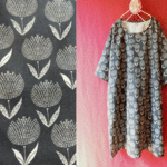 ◆SALE◆チューリップ　ゆったりワンピース　黒　