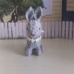 ❇送料無料❇うさぎのパーティー：シルバー