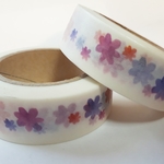 【直輸入】マスキングテープ*15mm*10m 花