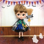 ブライス　リカちゃん  プーリップ  ハロウィン  ワンピース＆マント