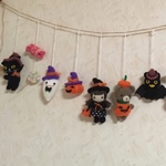 🎃ハロウィンの大仮装行列ガーランド