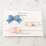 - Set of 3 Headbands - 新生児から ベビー キッズ ヘッドバンド