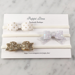 - Set of 3 Headbands - 新生児から ベビー キッズ ヘッドバンド