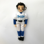 ドールチャーム バックチャーム 野球 少年 ユニフォーム