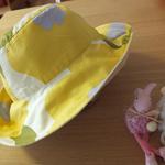 シビラ柄の帽子　リバーシブル