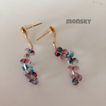 虹色ピアス