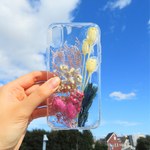 ドライフラワーのiPhoneXケース