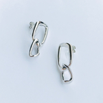 オーバルイヤリング/ピアス