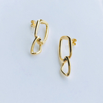 オーバルイヤリング/ピアス