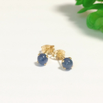 14kgf＊petit＊ピアス・ブルーサファイア