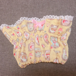 わんちゃんスヌード   イエローフリル