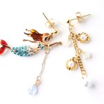 リトルマーメイド ～Under the Sea～　人魚姫のピアス　イヤリング交換可