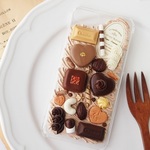 秋のマロンクリーム＆チョコのiPhoneケース