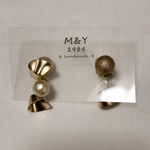 限定1ウエーブピアス