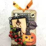 コラージュ ハロウィンタグ