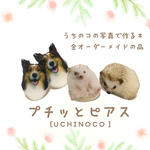 新作＊プチッとピアス／受注生産［UCHINOCO］