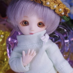 オビツ11　冬のお洋服　淡いグリーン