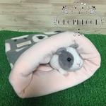 もるちゃんのぽっこり寝袋(ひつじ)