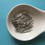 スティックのコネクター（シルバー/20mm/80本）