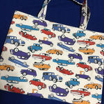   ぺたんこバッグ   車柄