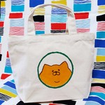 ひょっこりネコ＆おにぎりトートバッグ