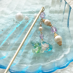 《一点もの》睡蓮の金魚のゆらゆらかんざし
