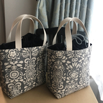 巾着のトートバッグ