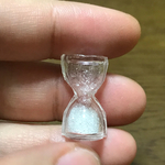 片面空洞砂時計20mm鏡面風(シリコンモールド型)