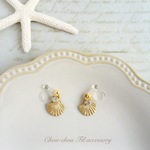 shell&stone earring