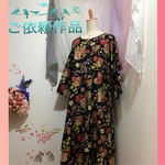 【二段重ねフレアーワンピース】＆【衿付きワンピース＊袖口リボン風】