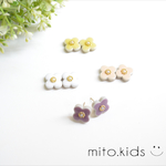 選べる★フラワータイルピアス