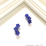 小さな桔梗ピアス／イヤリング)